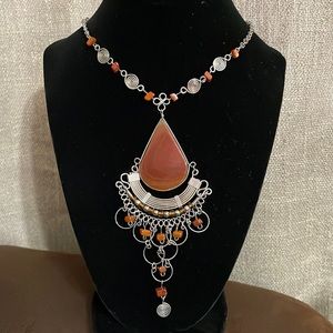 Vintage agate necklace